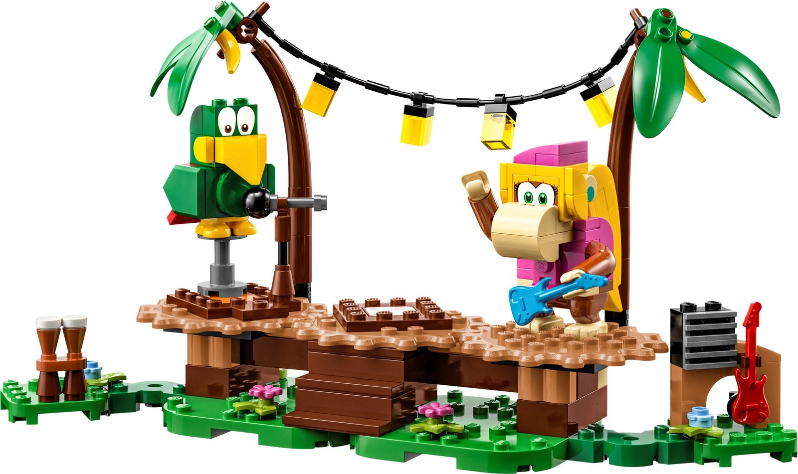 LEGO LEGO® Super Mario™ 71421 - Pack di espansione Concerto nella giungla di Dixie Kong