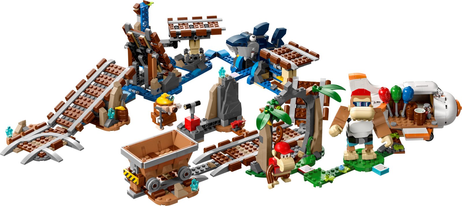 LEGO LEGO® Super Mario™ 71425 - Pack di espansione Corsa nella miniera di Diddy Kong