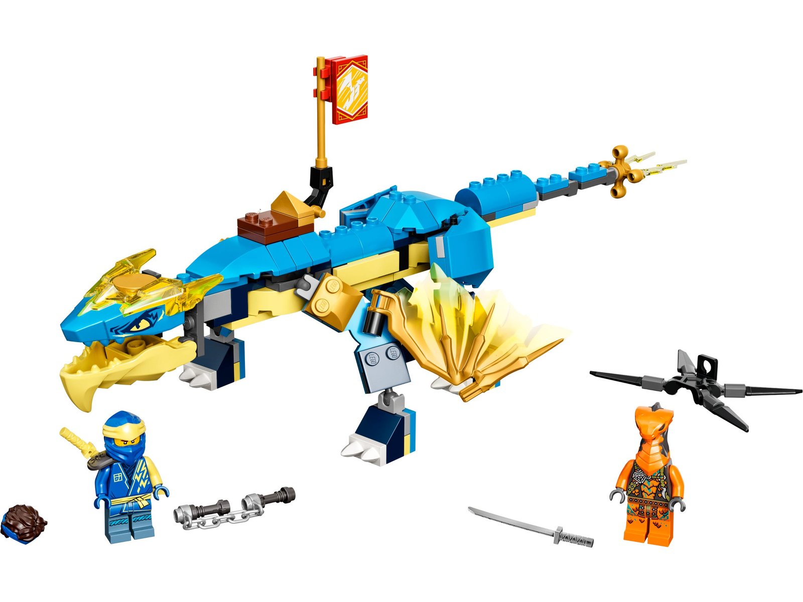 LEGO NINJAGO® 71760 - Dragone del tuono di Jay - EVOLUTION