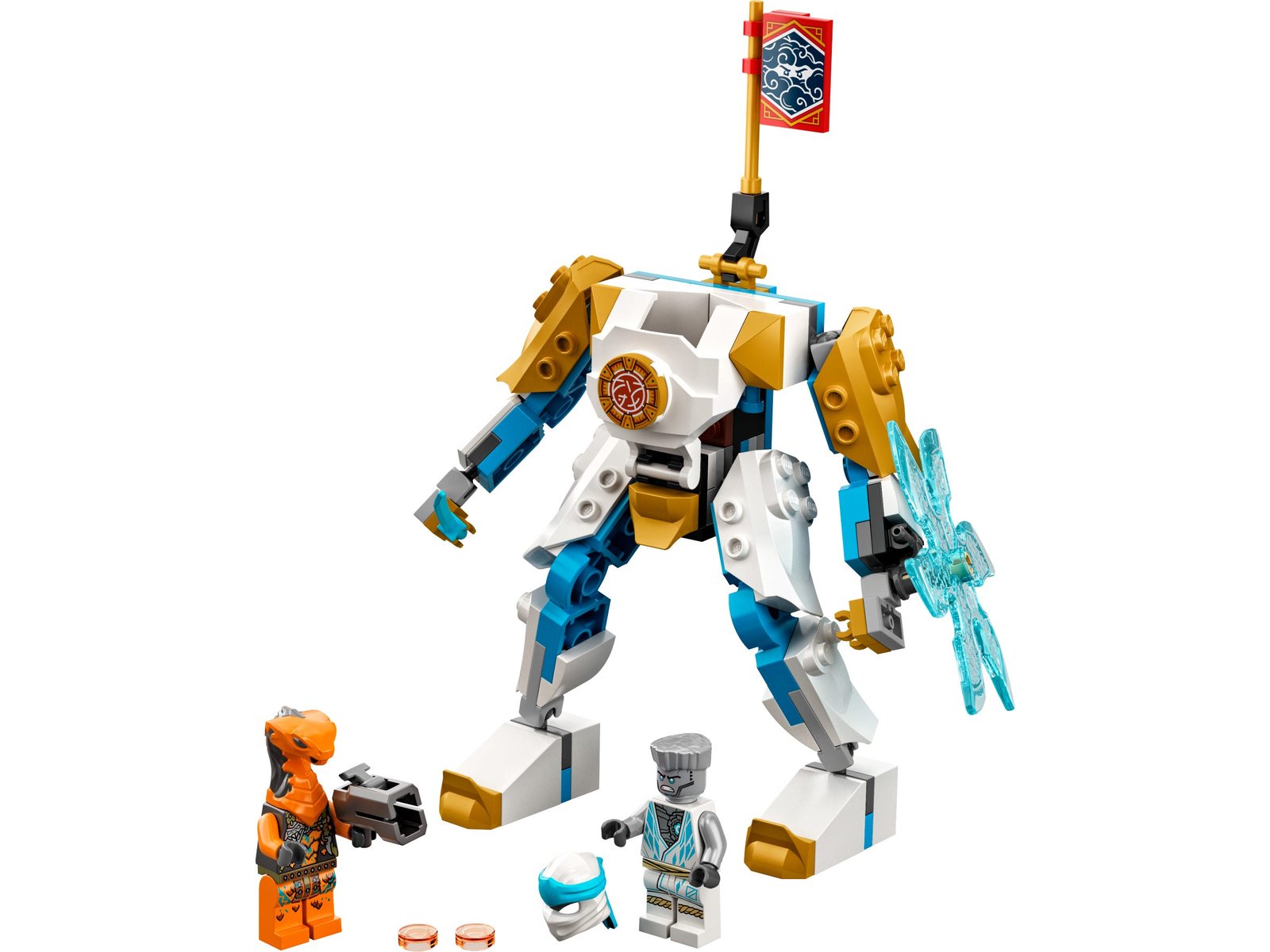 LEGO NINJAGO® 71761 - Mech potenziato di Zane - EVOLUTION