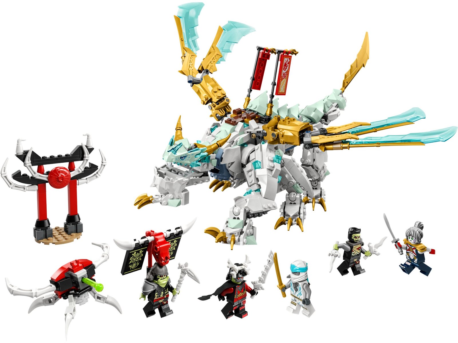LEGO NINJAGO® 71786 - Drago di Ghiaccio di Zane
