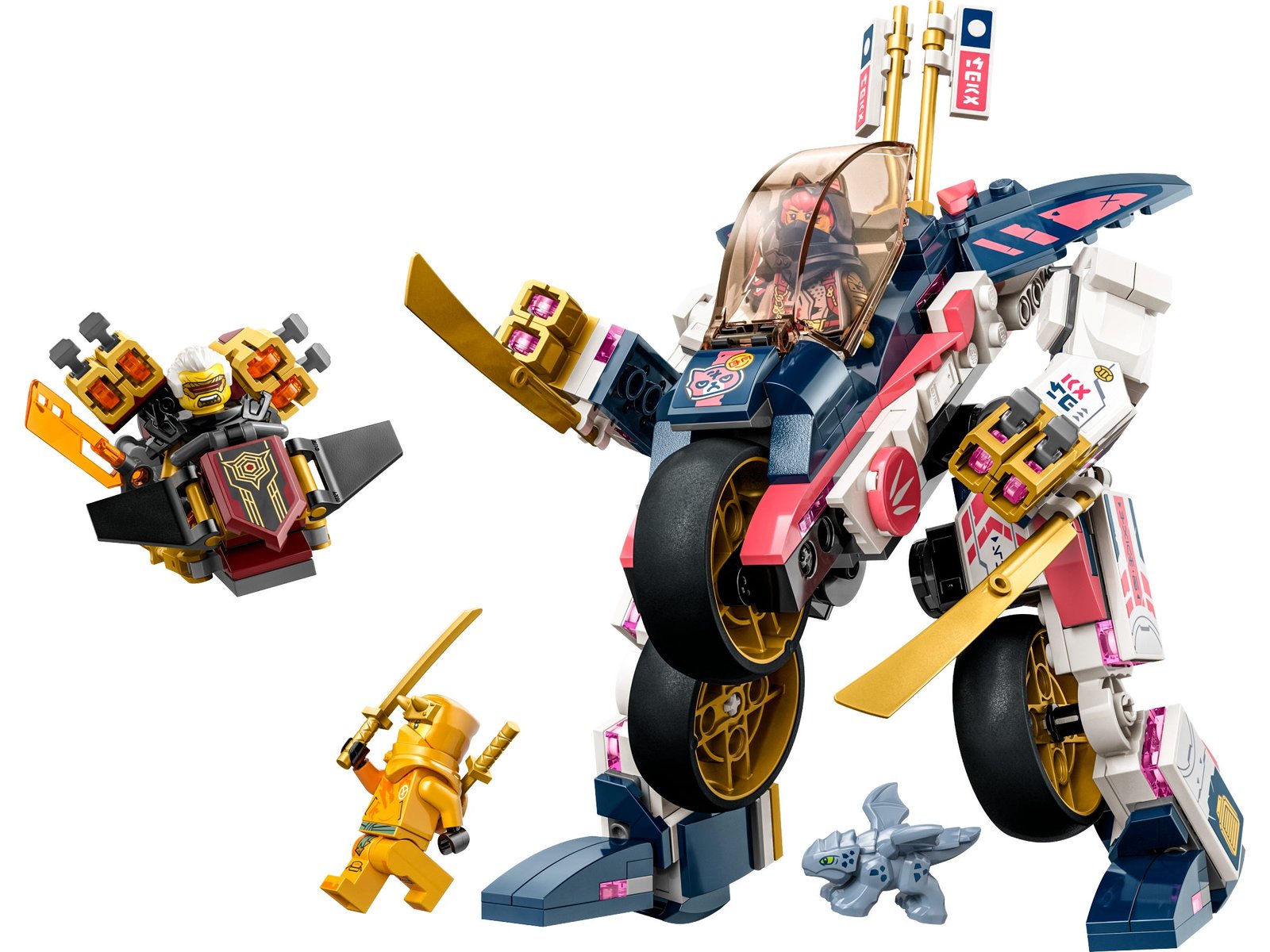 LEGO NINJAGO® 71792 - Moto-mech Transformer di Sora