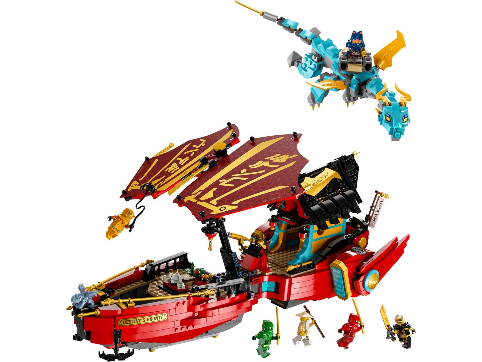 LEGO NINJAGO® 71797 - Il Vascello del Destino - corsa contro il tempo