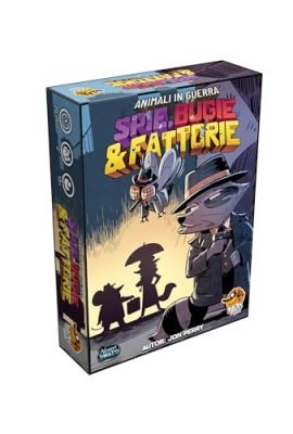 LUCKY DUCK GAMES - Animals at War - Spy Bugs & Farms | Italian Version | Board Game | Ages 10+ | 2 Players | 20 Minutes