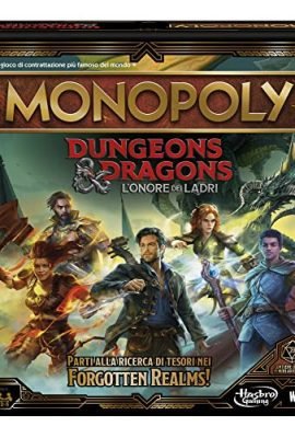 Monopoly, Dungeons & Dragons: Honor of Thieves – a game for 2–5 players, ages 8 and up
