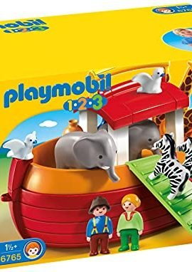 Playmobil 1.2.3 6765, Portable Noah's Ark, from 18 Months