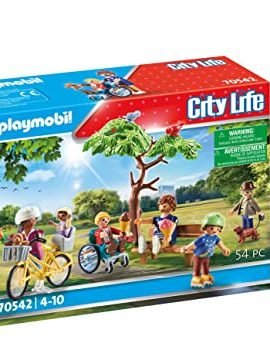 PLAYMOBIL City Life 70542, Park Walk, Ages 4+