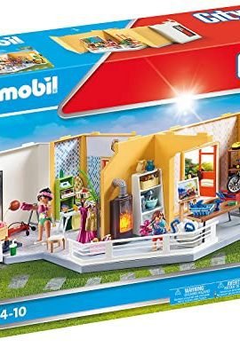 PLAYMOBIL City Life 70986 Additional Piano Family Villa, with Light Effect, Toys for Children Aged 4+