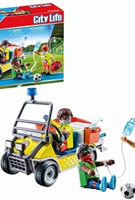 Playmobil City Life 71204 Rescue Vehicle with Stretcher, Toy for Ages 4+