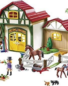 Playmobil Country 6926, Large Riding Arena with Tinker, Trakehner and Foal, Ages 5+