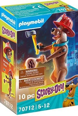 Playmobil Scooby-Doo! 70712 Firefighter Scooby, Ages 5+