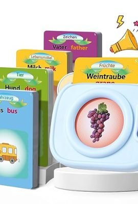 Talking Flash Cards | Talking Flash Cards | Talking Flash Cards | Flash Cards for Kids | Educational Toys for Children Aged 2, 3, 4, 5, 6 | Autism Toys | Birthday Gifts for Kids | Montessori Games