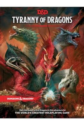 Tyranny of Dragons (D&D Adventure Book – combines Hoard of the Dragon Queen + The Rise of Tiamat) (English Version)