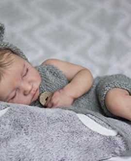 Zero Pam Reborn Doll – All Silicone Vinyl, 45 cm, Female Reborn Doll, Lifelike Newborn Baby Doll, Realistic Dolls That Look Just Like Real Babies for Girls