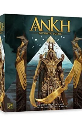 Asmodee, Ankh: Egyptian Deities, Board Game, 2–5 Players, 14+ Years, Italian Edition