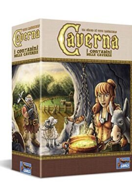 Asmodee Caverna, Strategy Board Game, 1–7 Players, 12+ Years, Italian Edition