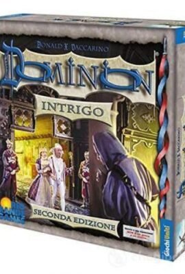 Giochi Uniti - Dominion Intrigo, Card Game, 2–4 Players, 14+ Years, Italian Edition, GU684 [Current Version]