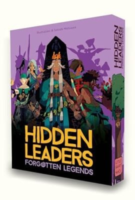 Little Rocket Games HIDDEN LEADERS expansion FORGOTTEN LEGENDS board game in Italian