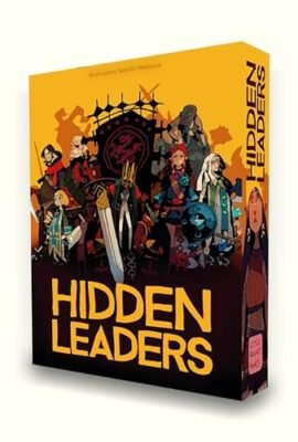 Little Rocket Games HIDDEN LEADERS Board Game in Italian