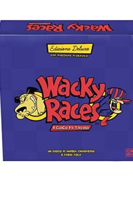 Asmodee - Wacky Races: Deluxe Edition - Board Game, 2–6 Players, 8+ Years, Italian Edition