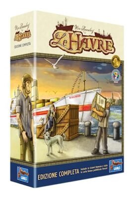 Asmodee - Le Havre, Board Game, 1–5 Players, 12+ Years, Italian Edition