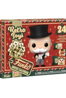 Funko Advent Calendar: Hasbro 2024 – 24 Days of Surprises – Collectible Vinyl Mini Figures – Mystery Box – Perfect Christmas Gift Idea for Girls, Boys, and Kids