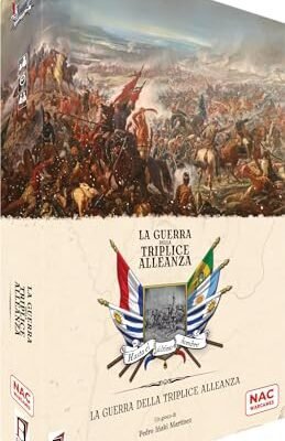 Asmodee - The War of the Triple Alliance - Board Game, 2 Players, 14+ Years, Italian Edition