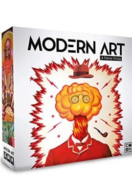 Asmodee - Modern Art, Board Game, 3–5 Players, 14+ Years, Italian Edition