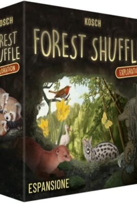 Asmodee Forest Shuffle: Exploration Expansion – Strategy Board Game, 1–5 Players, Ages 10+, Italian Edition