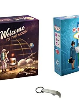 Blumie Shop Set of 2 Welcome Games to Las Vegas + Welcome to The Moon (Moon + Las Vegas)