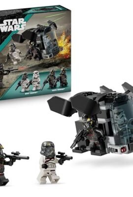 LEGO Star Wars 75412 Battle Pack Death Trooper & Night Trooper – Buildable Toy Spaceship with 4 Minifigures and Blasters – Collectible Gift for Kids Ages 6+ and Ahsoka Fans