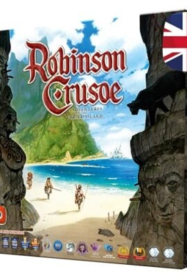 Portal Games, Robinson Crusoe: Adventures on The Cursed Island, Board Game, 1–4 Players, Ages 14+, 60–120 Minutes Playing Time