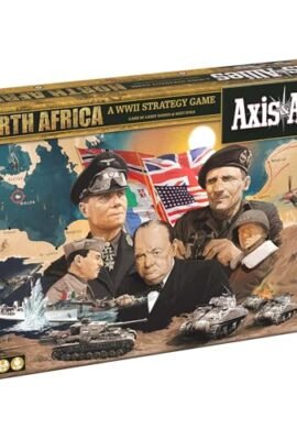 Renegade Game Studios Axis & Allies: North Africa – 2–4 Players – Ages 12+ | 3-Hour Playtime – A New Setting for Axis & Allies! Featuring Over 250 Plastic Miniatures!
