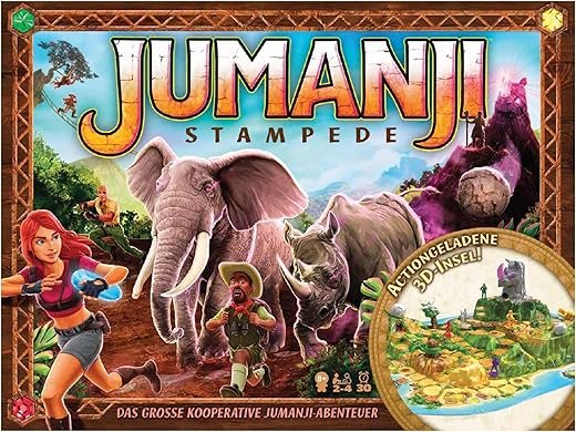 Spin Master Games Family Game Jumanji Stampede Game EGE