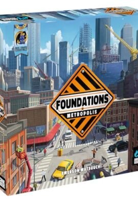 Arcane Wonders Foundations of Metropolis – Strategic Board Game – 1–4 Players, Ages 14+