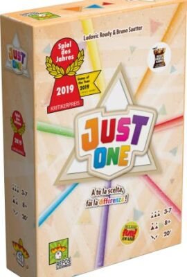 Asmodee - Just One - Board Game, 3–7 Players, 8+ Years, Italian Edition