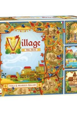 Asmodee - Village Big Box - Board Game, 1–5 Players, 12+ Years, Italian Edition