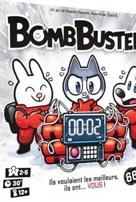 Asmodee | Bomb Busters | IT | Cocktail Games | 12+ | 2–5 players | 30–60 minutes | Family Game | Cooperative Board Game | Adults & Kids | Defuse the Bomb as a Team | Strategy