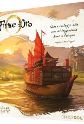 Asmodee: The Golden River, Board Game, 10+ Years, 2–6 Players, Italian Edition