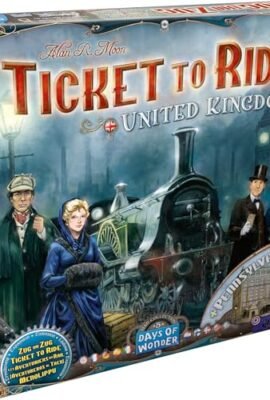 Asmodee: Ticket to Ride: United Kingdom + Pennsylvania, Board Game Expansion, 8+ Years, 2–5 Players – English Version