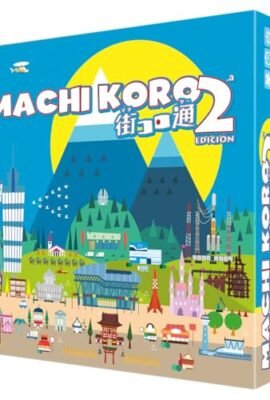 CMON | Machi Koro 2 | Strategic Board Game for Adults and Families | Ages 10+ | 2–5 Players | 45 Minutes per Game | Spanish Language Edition