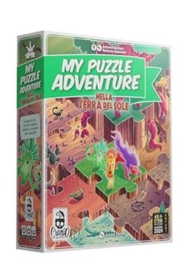 Cranio Creations - My Puzzle Adventure, Journey to the Land of Sun, One Puzzle, One Riddle, A Story to Tell, Italian Edition