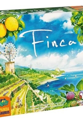 Finca – Board Game – Strategy Game on Resource Management and Delivery – Fun for Families, Kids, and Adults – Ages 10+ – 2–5 Players – Duration: 45 Minutes – Italian Edition