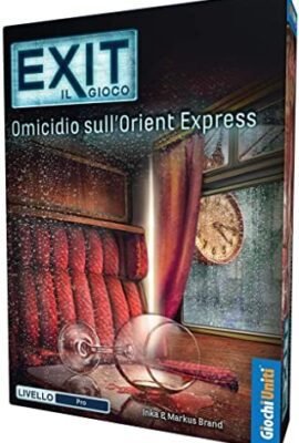 United Games - Exit: Murder on the Orient Express, Escape Room, 1–4 Players, 12+ Years, Italian Edition, GU633