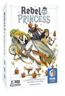 Giochi Uniti - Rebel Princess – Board Game, 3–6 Players, 8+ Years, GU826, Italian Edition