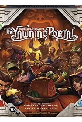 Hasbro Gaming Dungeons & Dragons: The Yawning Portal, Strategy Board Game, 1–4 Players, Ages 12+, Family Games (Italian Version), Multicolor, F6647103