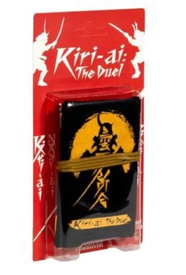 Lucky Duck Games Kiri-AI The Duel Card Game (Wallet Edition) – A frenetic samurai duel for two players, a strategy game for kids and adults aged 13+, designed for 2 players with gameplay lasting 5–10 minutes.