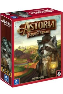 Pendragon - Astoria The Animal Railway - Italian Edition - Board Game, Ages 8+, 2–5 Players