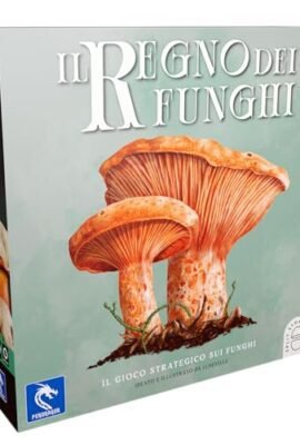 Pendragon - The Kingdom of Mushrooms - Italian Edition - Board Game, Ages 10+, 1–4 Players