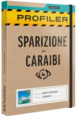 Platonia Games PROFILER - Disappearance in the Caribbean - : John LeBlanc Has Gone Missing - Escape Game Board Game - Engaging Collaborative Mystery Game, 1–6 Players